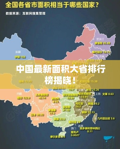 中國最新面積大省排行榜揭曉！