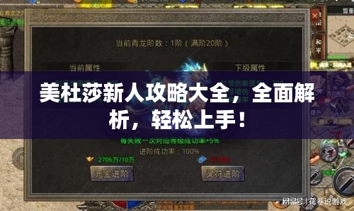 美杜莎新人攻略大全，全面解析，輕松上手！