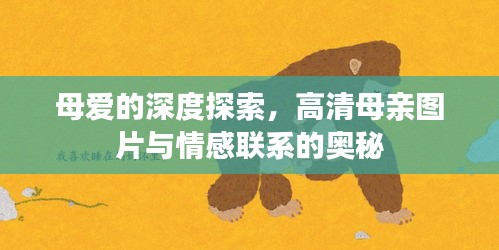 母愛的深度探索，高清母親圖片與情感聯(lián)系的奧秘