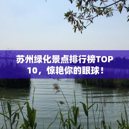 蘇州綠化景點排行榜TOP10，驚艷你的眼球！