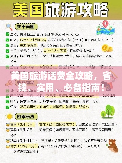 美國旅游話費全攻略，省錢、實用、必備指南！
