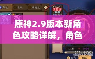 原神2.9版本新角色攻略詳解，角色評價與玩法指南