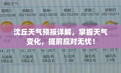 沈丘天氣預(yù)報(bào)詳解，掌握天氣變化，提前應(yīng)對(duì)無(wú)憂(yōu)！