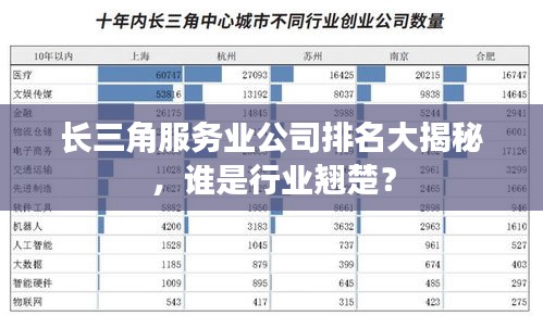 長三角服務(wù)業(yè)公司排名大揭秘，誰是行業(yè)翹楚？