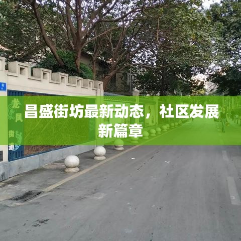 昌盛街坊最新動態(tài)，社區(qū)發(fā)展新篇章