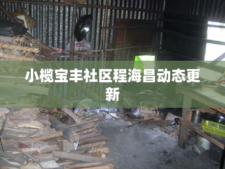 小欖寶豐社區(qū)程海昌動態(tài)更新