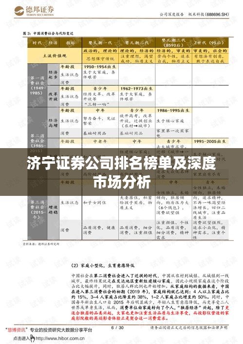 濟(jì)寧證券公司排名榜單及深度市場(chǎng)分析