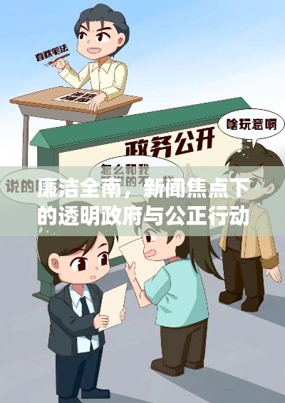 廉潔全南，新聞焦點下的透明政府與公正行動