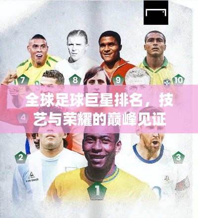 全球足球巨星排名，技藝與榮耀的巔峰見證