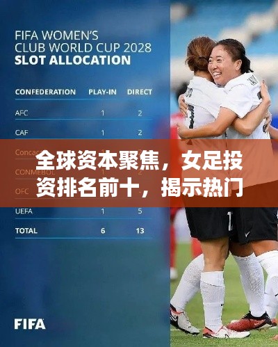 全球資本聚焦，女足投資排名前十，揭示熱門領(lǐng)域新風(fēng)口！
