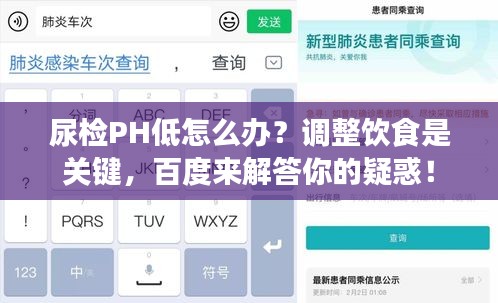 尿檢PH低怎么辦？調(diào)整飲食是關(guān)鍵，百度來解答你的疑惑！