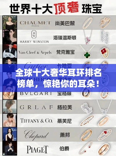 全球十大奢華耳環(huán)排名榜單，驚艷你的耳朵！