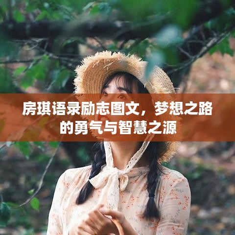 房琪語錄勵志圖文，夢想之路的勇氣與智慧之源