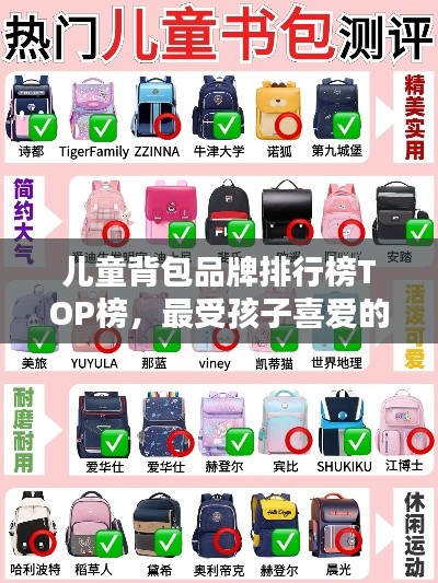 兒童背包品牌排行榜TOP榜，最受孩子喜愛的背包大探索！