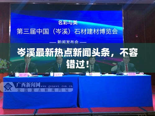 岑溪最新熱點新聞頭條，不容錯過！