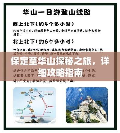 保定至華山探秘之旅，詳細(xì)攻略指南